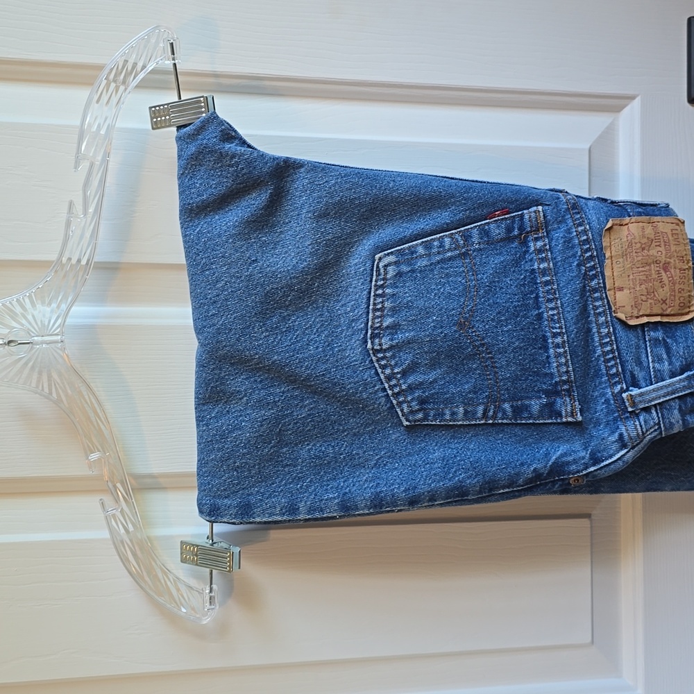 Levis 501 Button Fly Jeans USA Vtg 1985 - Picture 5 of 12